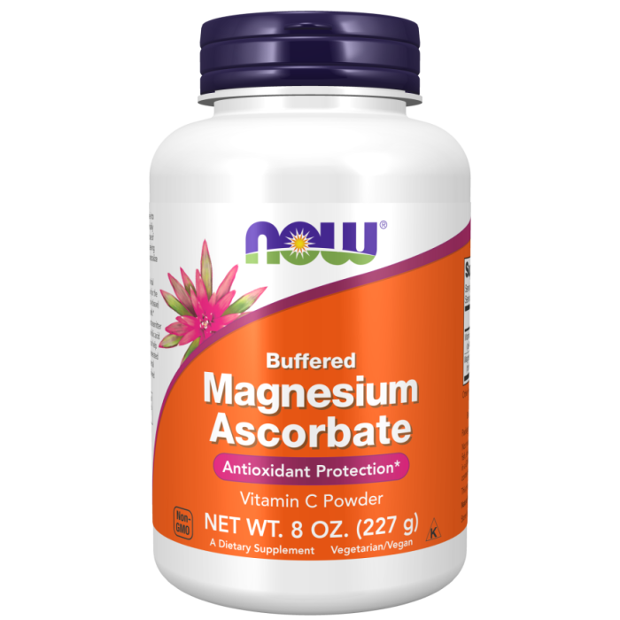 NOW Foods Magnesium Ascorbate Powder - 8 oz.