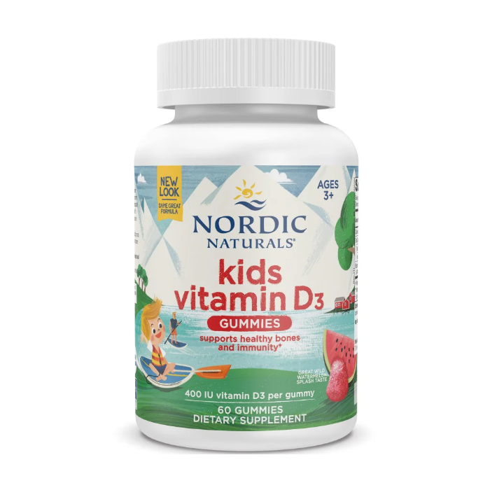 Nordic Naturals Kids Vitamin D Watermelon Gummies, 60 count