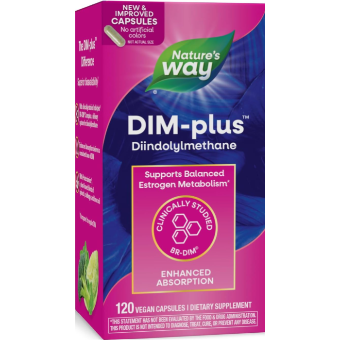 Nature's Way Dim Plus, 120 Capsules