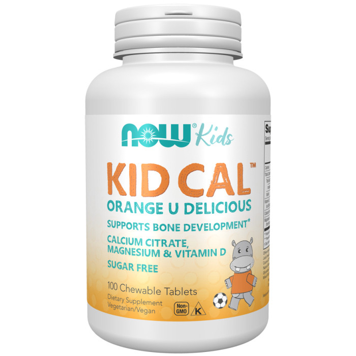 NOW Foods Kid Cal™ - 100 Chewables