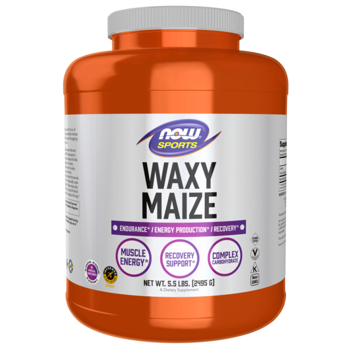 NOW Foods Waxy Maize Powder - 5.5 lbs.