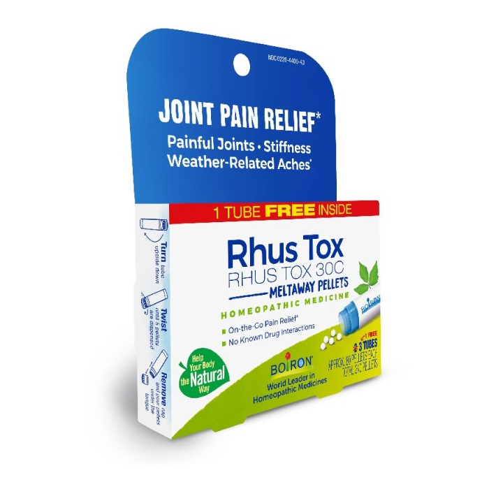 Boiron Rhus Tox 30C, Bonus Pack - left