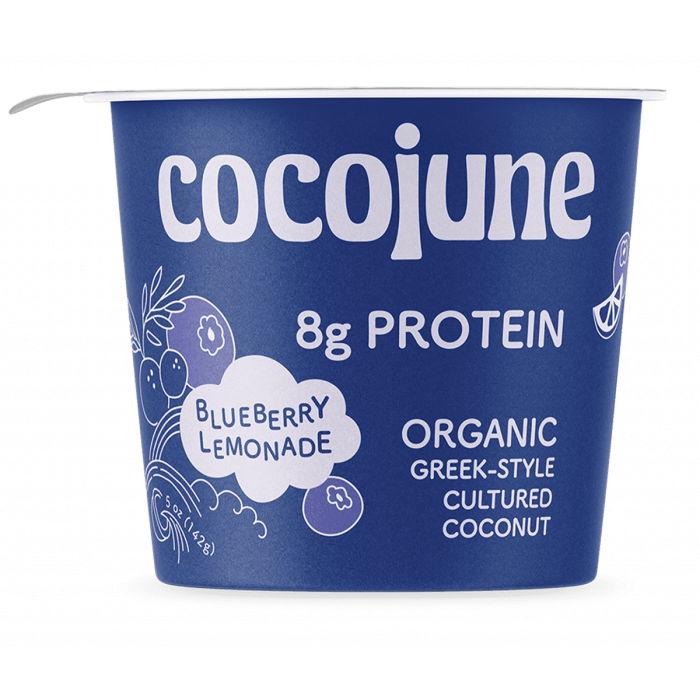 Cocojune  Blueberry Lemonade Protein Yogurt - Front view