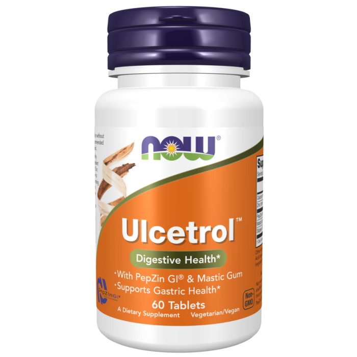 NOW Foods Ulcetrol™ - 60 Tablets