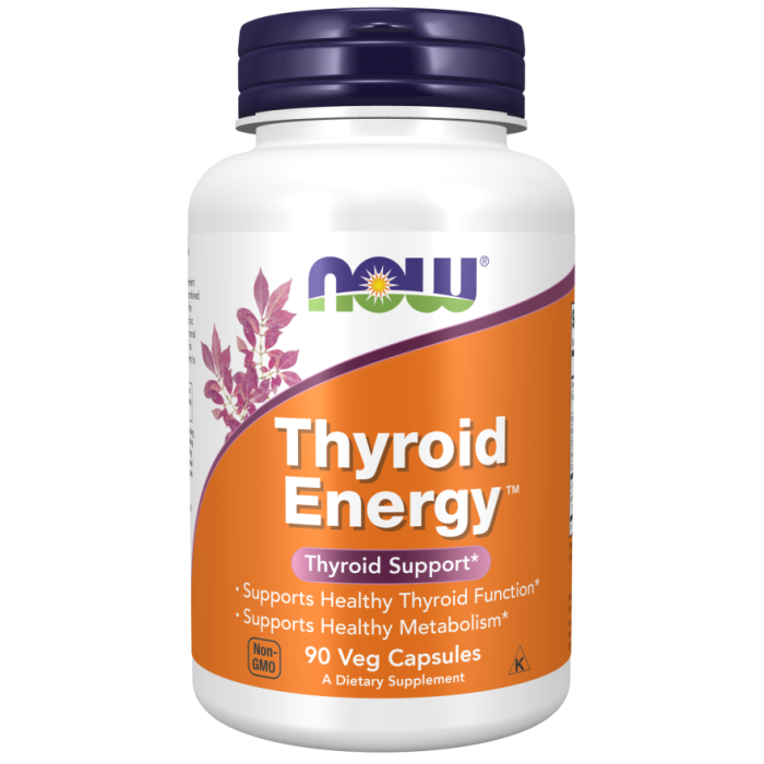 NOW Foods Thyroid Energy™ - 90 Veg Capsules