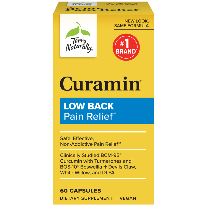Terry Naturally Curamin Low Back Pain - Main
