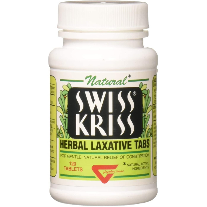 Swiss Kriss Herbal Laxative, 120 Tablets