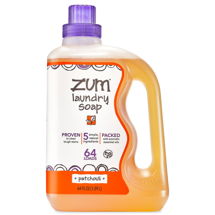 Zum Clean Laundry Soap - Patchouli - Front view