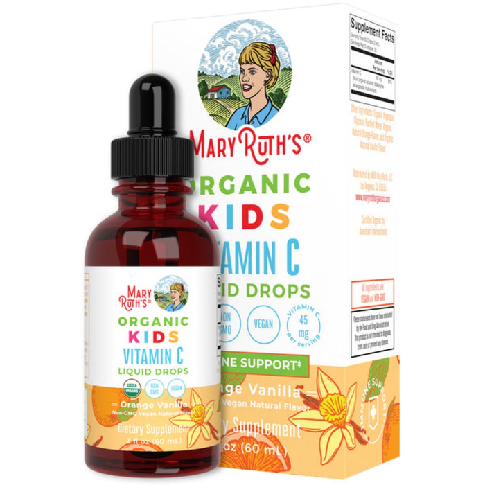 MaryRuth's Organic Kids Vitamin C Liquid Drops - Front view