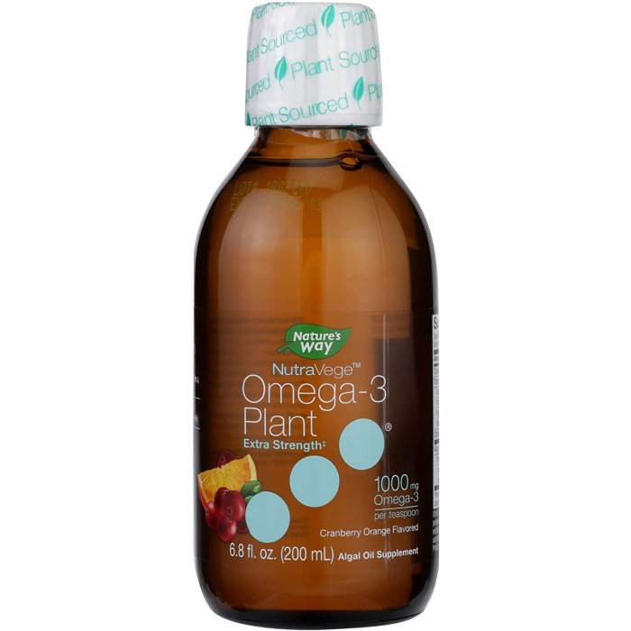 Nature's Way NutraVege Omega-3 Plant Oil, Extra Strength, 6.8 fl. oz.