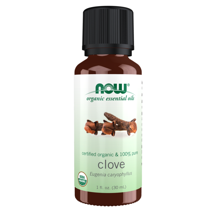 NOW Foods Clove Oil, Organic - 1 fl. oz.