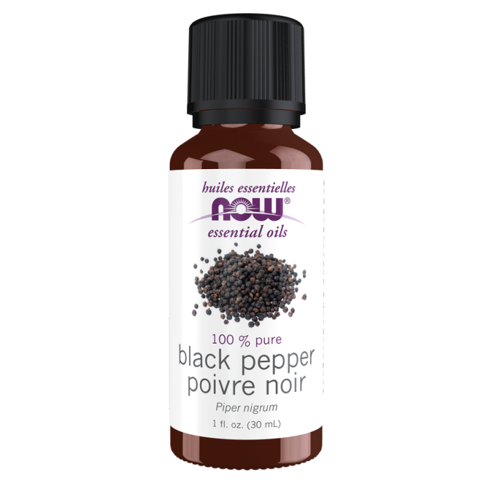 NOW Foods Black Pepper Oil - 1 fl. oz.