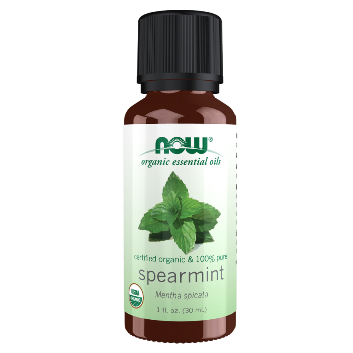 NOW Foods Spearmint Oil, Organic - 1 fl. oz.
