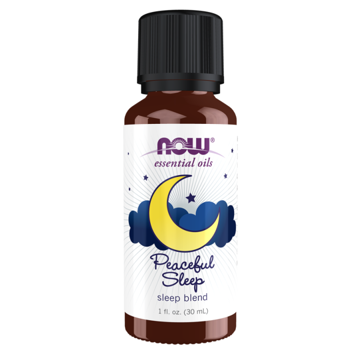 NOW Foods Peaceful Sleep Oil Blend - 1 fl. oz.