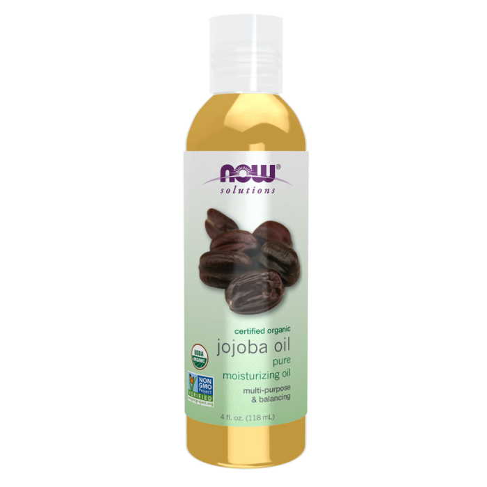 NOW Foods Jojoba Oil, Organic - 4 fl. oz.