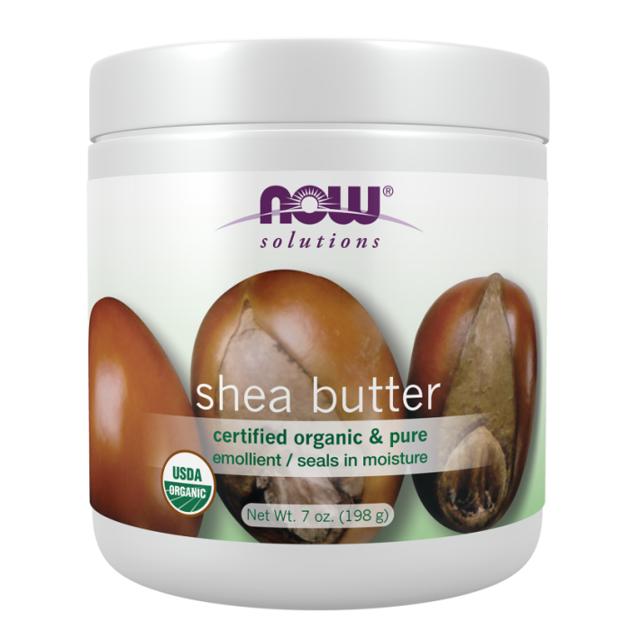 NOW Foods Shea Butter, Organic & Pure - 7 oz.