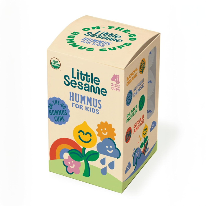 Little Sesame Kids Hummus Multipack - Front view