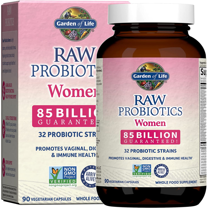 Garden of Life RAW Probiotics for Women, 90 Capsules