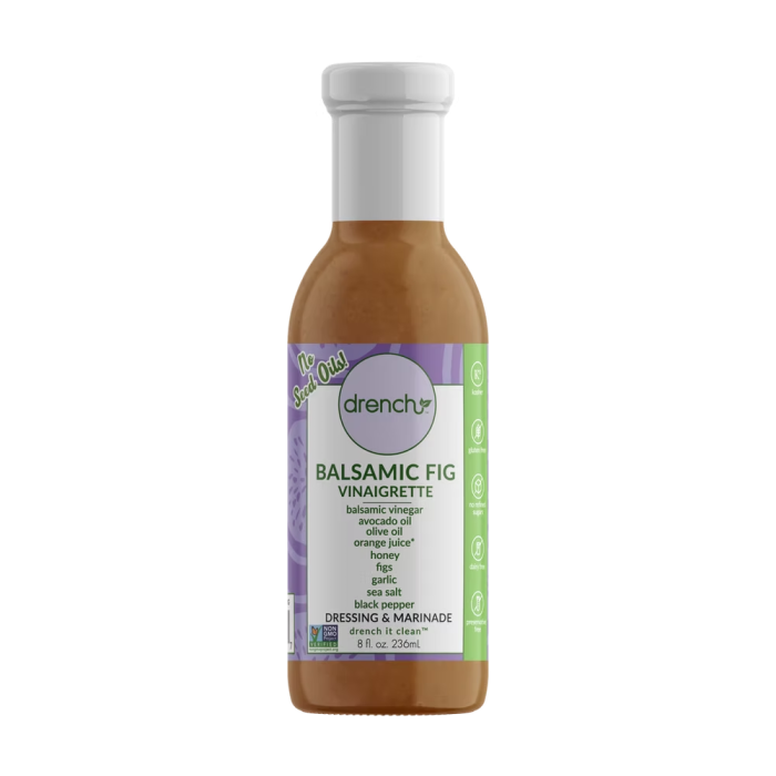 Drench Balsamic Fig Vinaigrette Dressing & Marinade - Front view