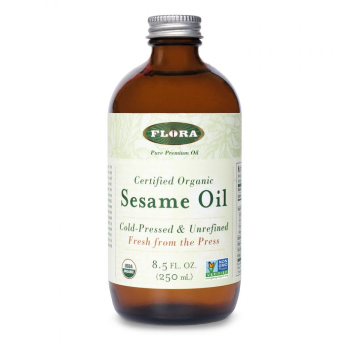 Flora Organic Sesame Oil, 8.5 fl. oz.