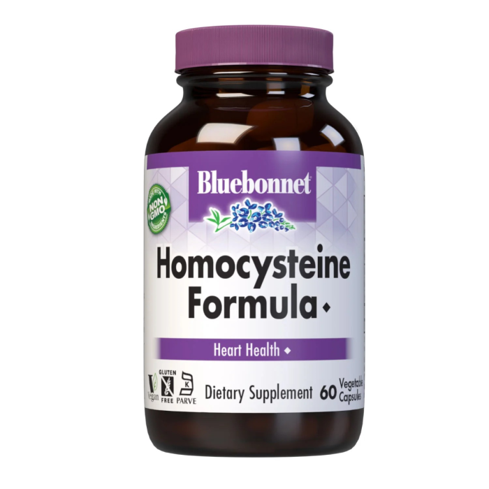 Bluebonnet Homocysteine Formula - Front view