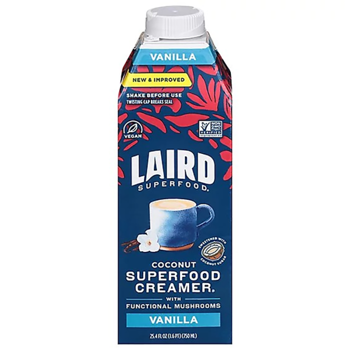  Laird Superfood Creamer Liquid Vanilla - Front view