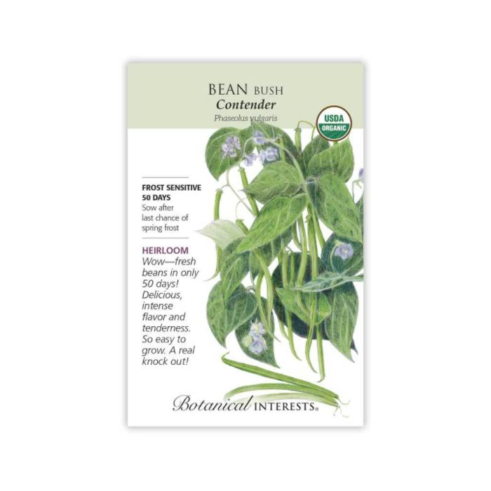 Botanical Interests Contender Bean Bush - Main