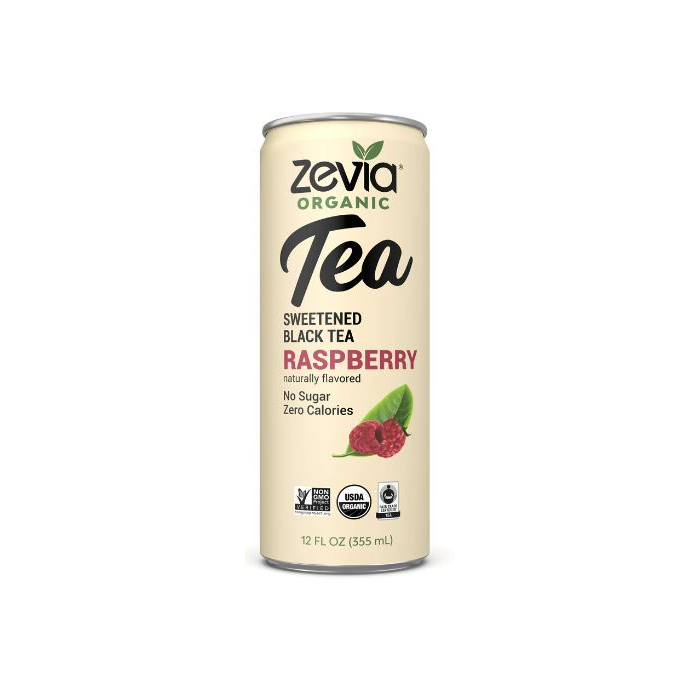 Zevia Sweetened Black Tea Raspberry - Main