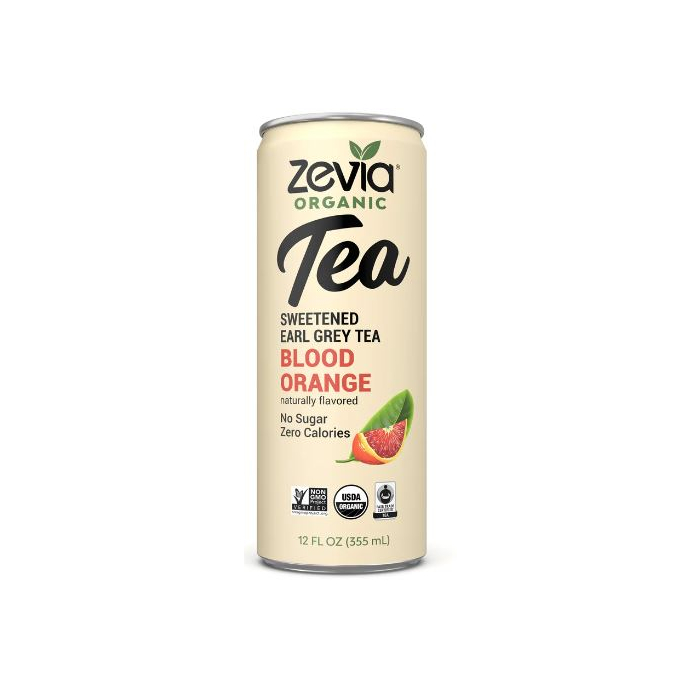 Zevia Sweetened Earl Grey Blood Orange - Main