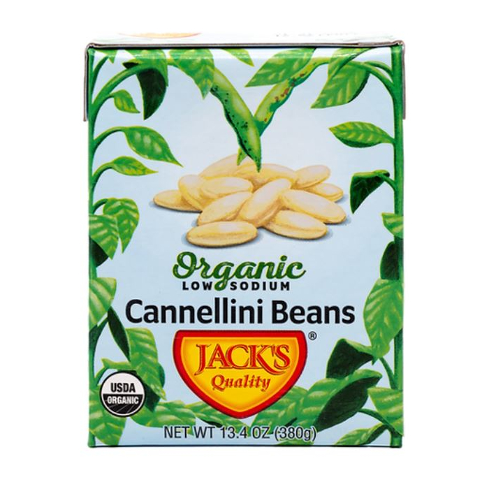 Jack's Quality Low Sodium Cannellini Beans, 13.4 oz.