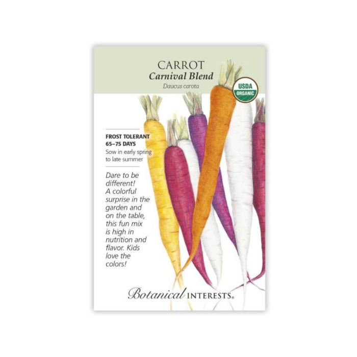 Botanical Interests Carnival Carrot Blend - Main