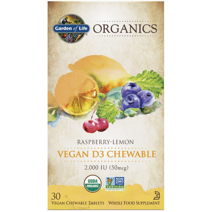 Garden of Life Organics Vitamin D - Main