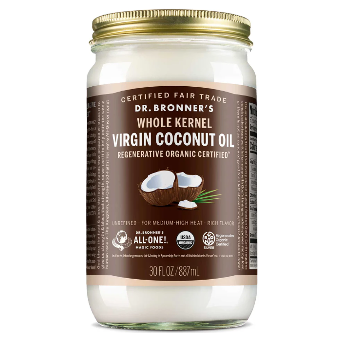 Dr. Bronner's Whole Kernel Virigin Coconut Oil - Main