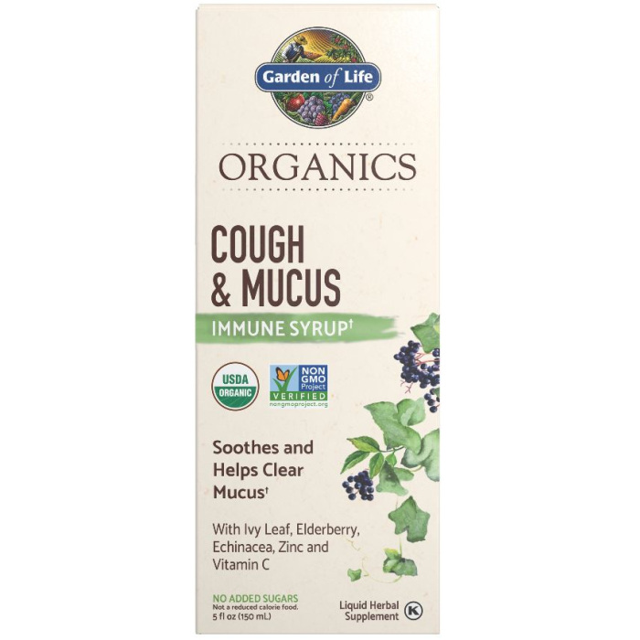 Garden of Life Elderberry Cough and Mucus - Main