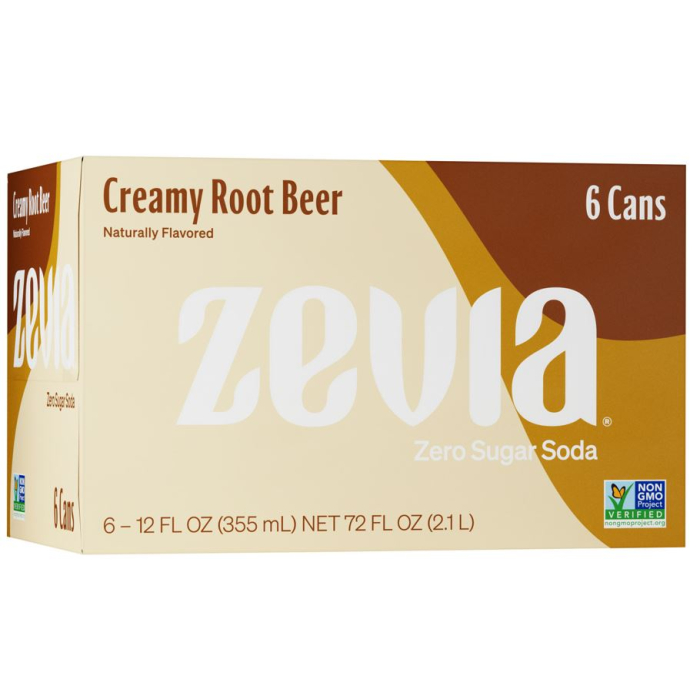 Zevia Creamy Root Beer - Main