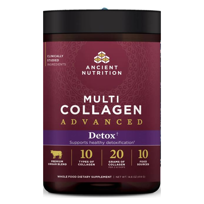 Ancient Nutrition Multi Collagen Advanced Detox - Main