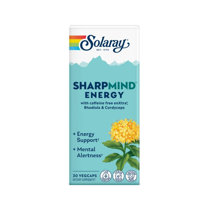 Solaray SharpMind Energy, 30 capsules