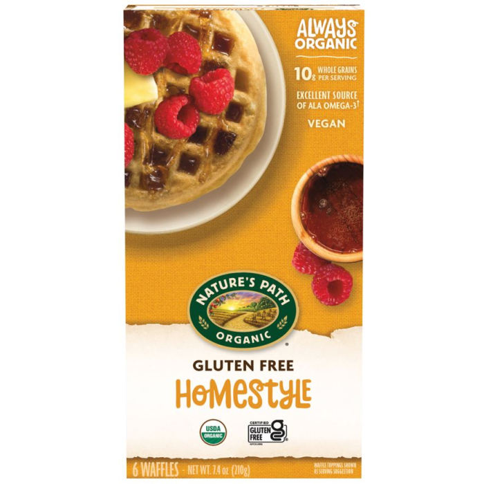 Nature's Path Homestyle Waffles - Main