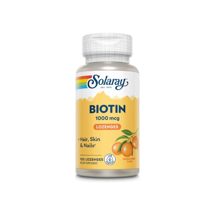 Solaray Biotin Lozenges - Main