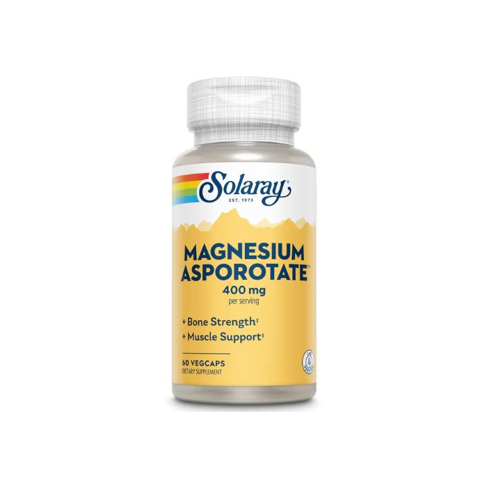 Solaray Magnesium Asporotate, 60 Caspules