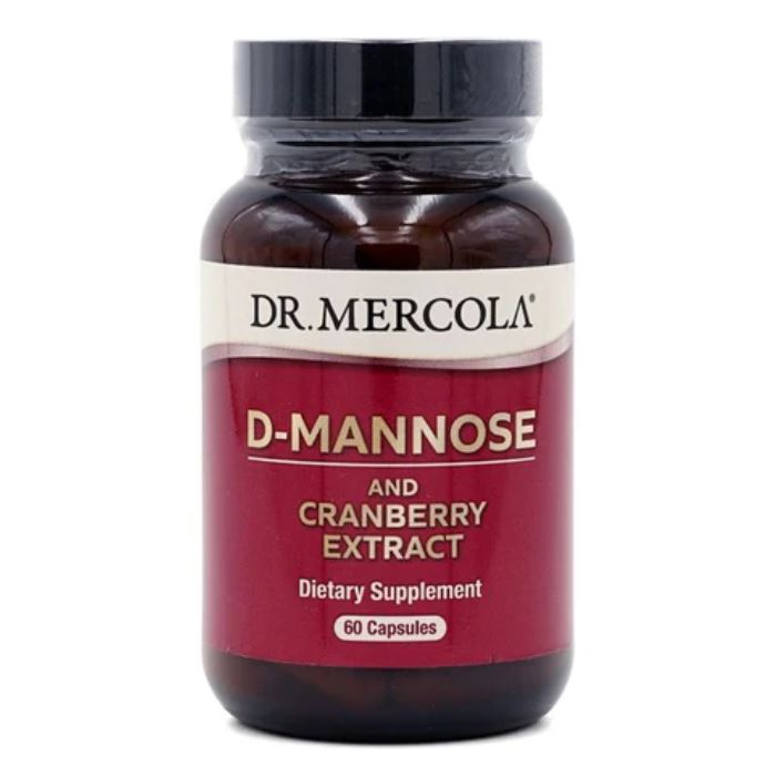 Dr. Mercola D-Mannose plus Cranberry Extract, 60 count