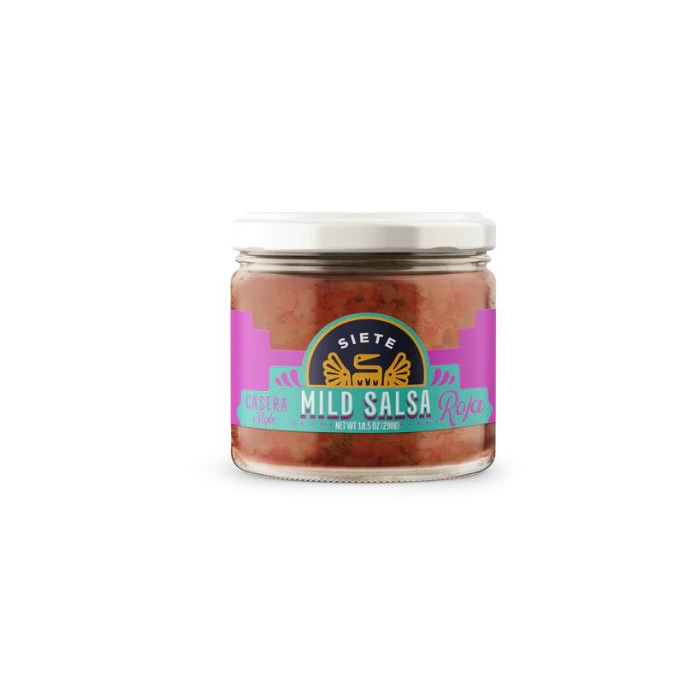 Siete Mild Salsa Roja Salsa, 10.5 oz. 