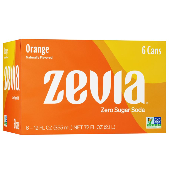 Zevia Orange Soda - Main