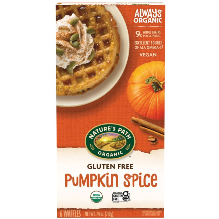 Nature's Path Pumpkin Waffle - Main