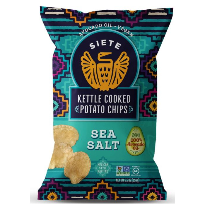 Siete Sea Salt Potato Chips - Main
