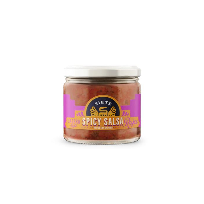 Siete Spicy Salsa Roja Salsa, 10.5 oz. 