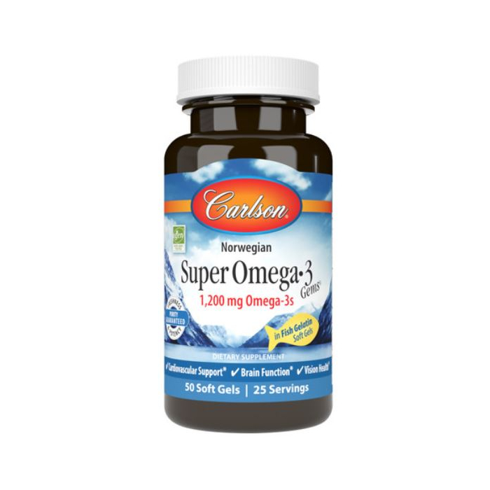 Carlson Super Omega 3, 50 softgels