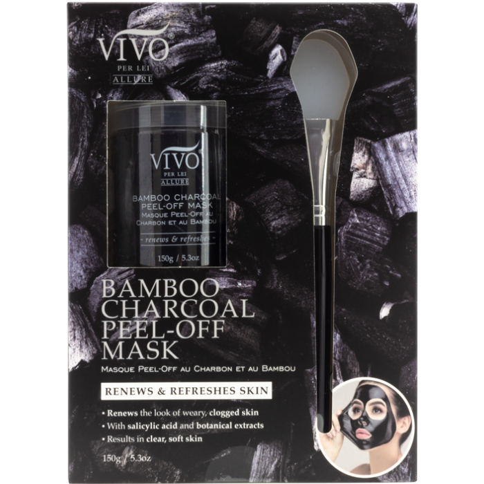 Vivo Per Lei Bamboo Charcoal Peel Off Mask, 5.3 oz.