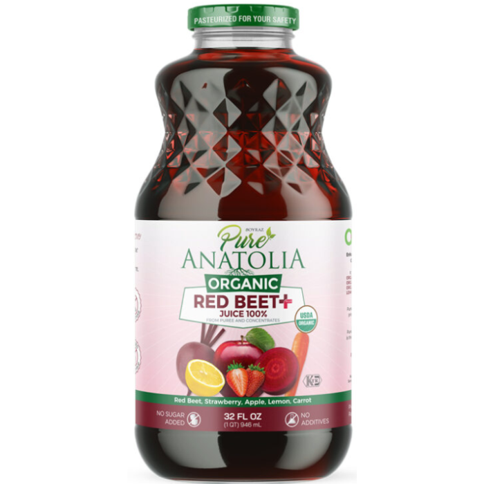 Pure Anatolia Organic Red Beet Plus Juice, 32 oz.