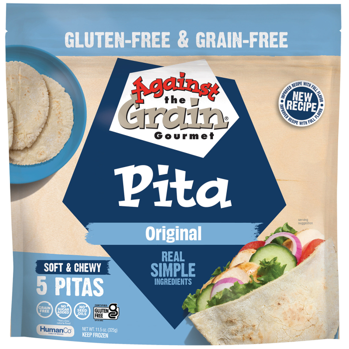 Against the Grain Original Pita Bread - Front view